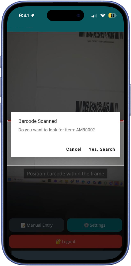 Acumatica Inventory Scanner